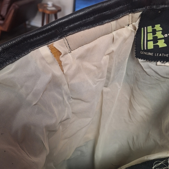 Kawasaki vintage leather motocross pants - Picture 11 of 12